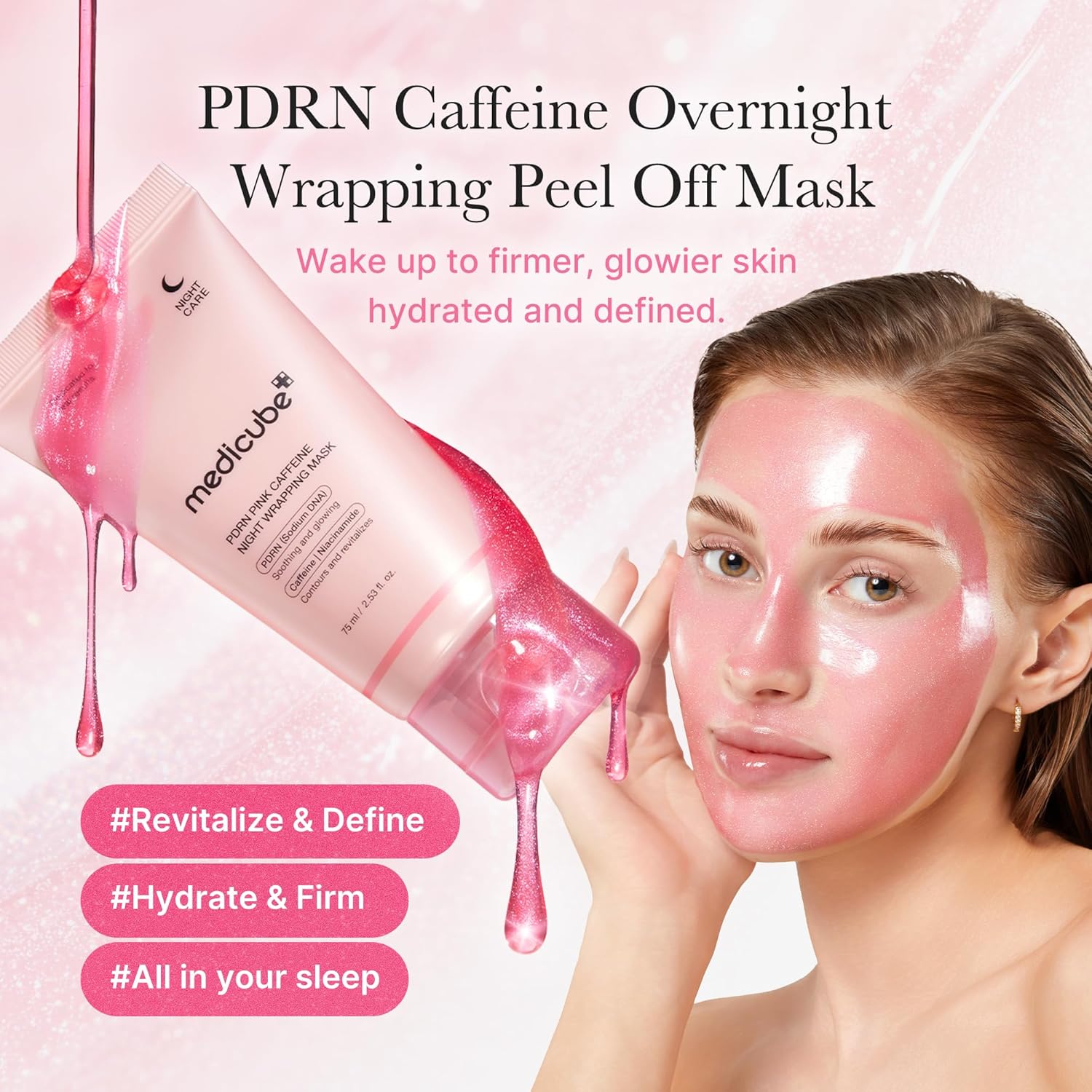 Pink Glow Overnight Facial Mask