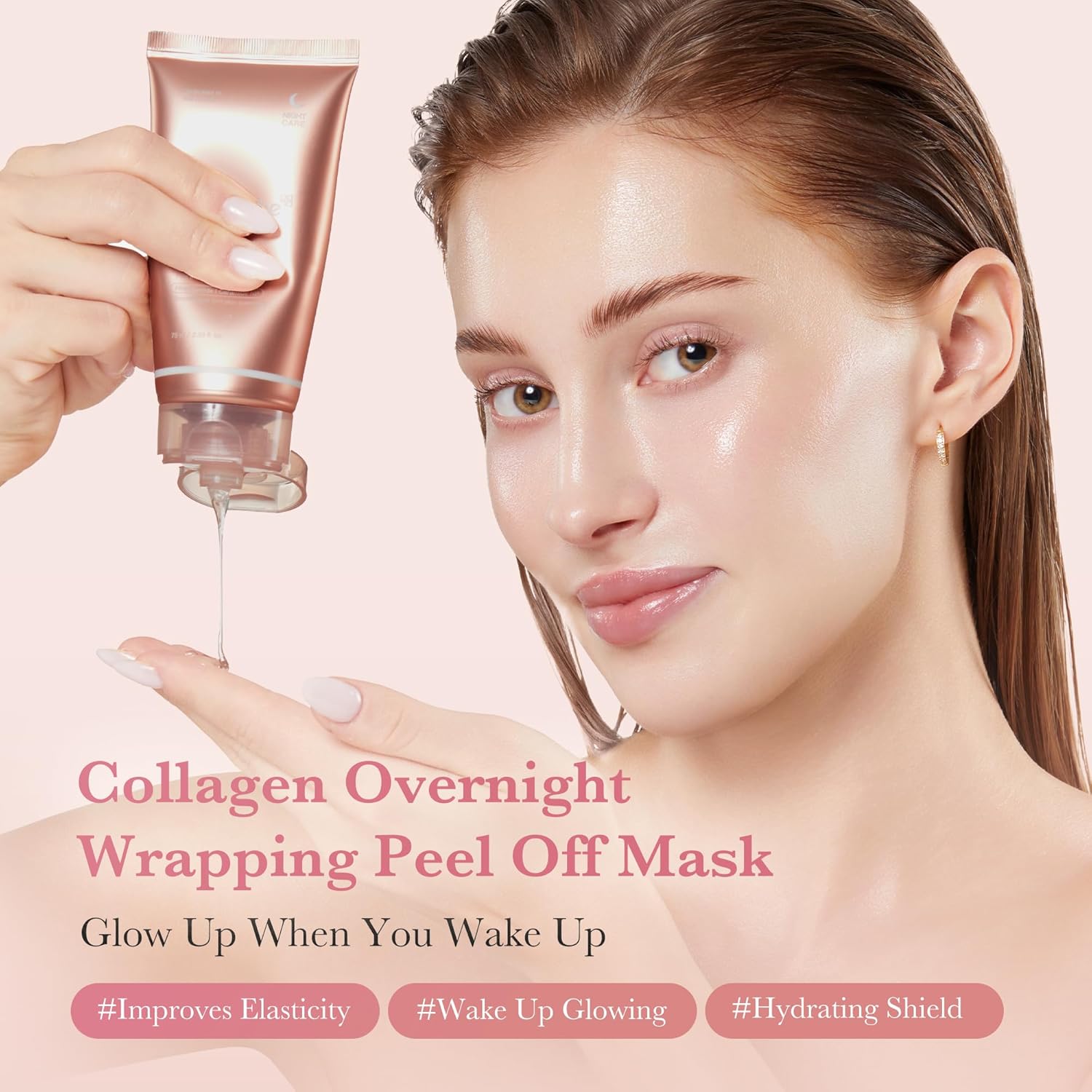 Pink Glow Overnight Facial Mask