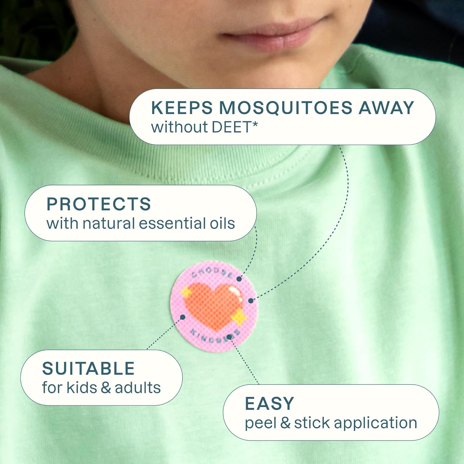 Natural Mosquito Shield Patches